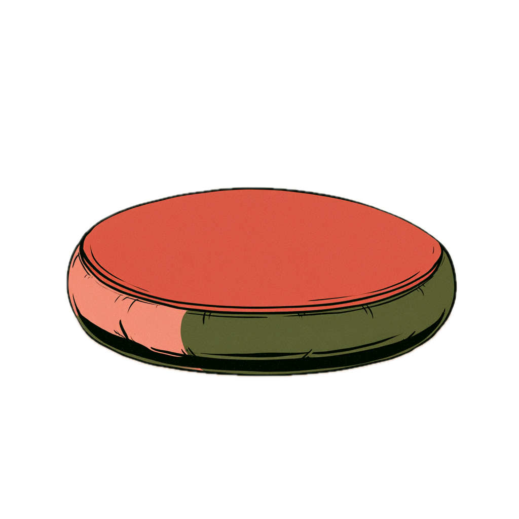 Almofada de meditacao