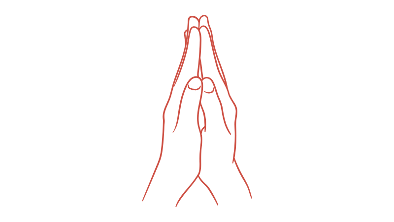 Anjali mudra